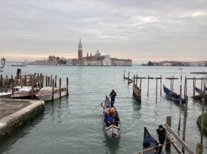 Blick auf die Basilika San Giorgio Maggiore